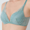 Triumph Tri-Air Lite Breeze Non-Wired Push Up Deep V Bra - Misty Turquoise