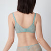 Triumph Tri-Air Lite Breeze Non-Wired Push Up Deep V Bra - Misty Turquoise