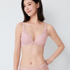 Triumph Tri-Air Lite Breeze Non-Wired Push Up Deep V Bra - Rose