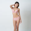 Triumph Aqua Plumeria Wired Push Up Deep V Bra - Opal Pink