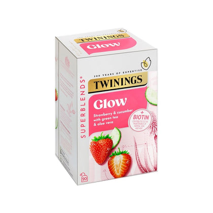 TWININGS Superblends® Glow Tea - 20 Teabags (Best Before: Nov 2027)