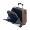 VERAGE 14" Double Wheel Underseat-Fit Trolley Bag - Chestnut Brown