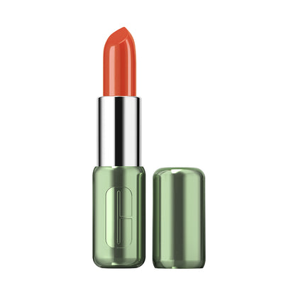 Clinique Pop Longwear Lipstick 3.9gm/.13oz  Flame Pop - Shine