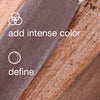 Clinique High Impact Shadow Play™ Shadow + Definer 1.9gm - Black Honey + Pink Honey