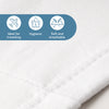 [Bundle of 2] VALLI 100% Cotton Disposable Briefs (5-pc Pack) - White
