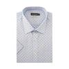 Van Heusen 100% Cotton Short-sleeved Shirt - Light Blue