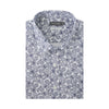 Van Heusen 100% Cotton Short-Sleeved Shirt - Blue