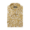 Van Heusen 100% Cotton Short-Sleeved Shirt - Mustard