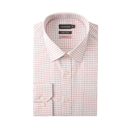 Van Heusen Supima Cotton Long-Sleeved Shirt - White