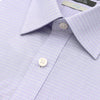 Van Heusen 100% Cotton Short-Sleeved Shirt - Light Purple