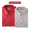 [Mix & Match Any 2] Van Heusen 100% Cotton Short Sleeved Shirt