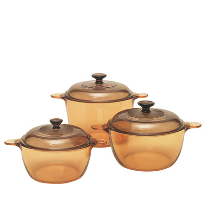 Visions 6pc Cookpot Set - Amber