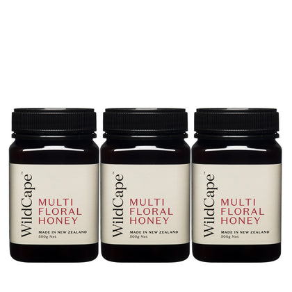 WildCape Multifloral Honey 500g - Bundle of 3