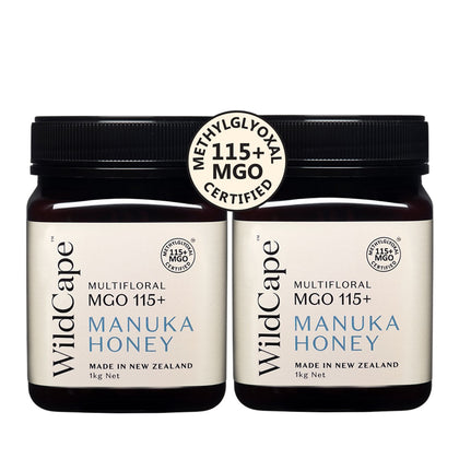 WildCape Manuka MGO115+ 1kg - Bundle of 2