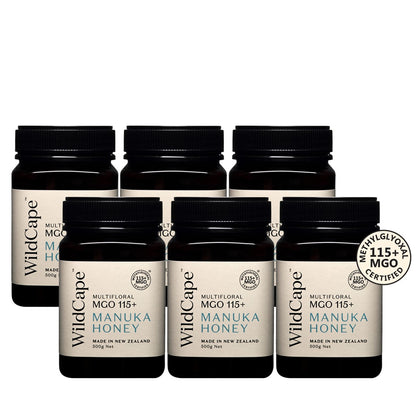 WildCape Manuka MGO 115+ 500g - Bundle of 6