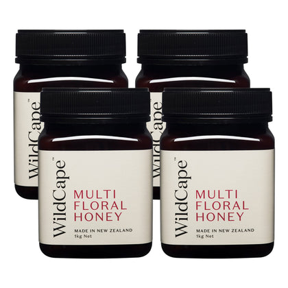 WildCape Multifloral Honey 1kg - Bundle of 4