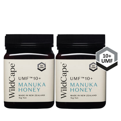 WildCape Manuka Honey UMF10+ 1kg - Bundle of 2