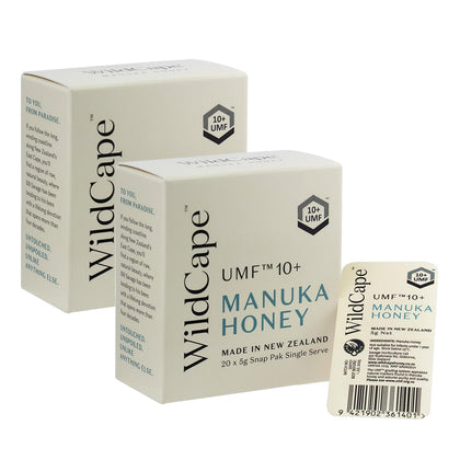 WildCape Manuka UMF 10+ Snap Pack (Bundle of 2)