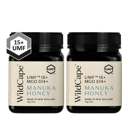 WildCape Manuka Honey UMF15+ 1kg - Bundle of 2