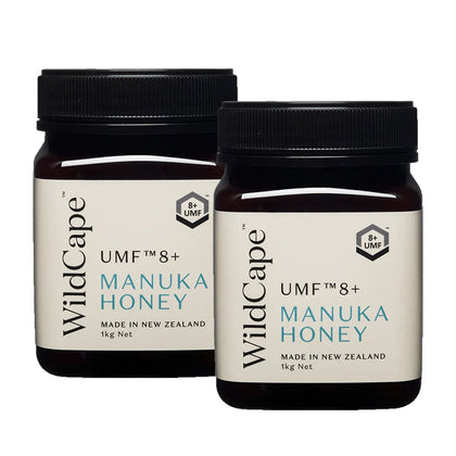 WildCape Manuka Honey UMF8+ 1kg - Bundle of 2