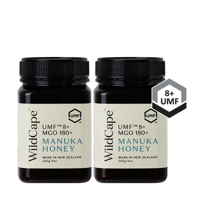 WildCape Manuka UMF 8+ 500g - Bundle of 2