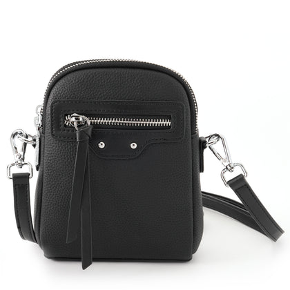 SARRER Leather Sling Bag - Black