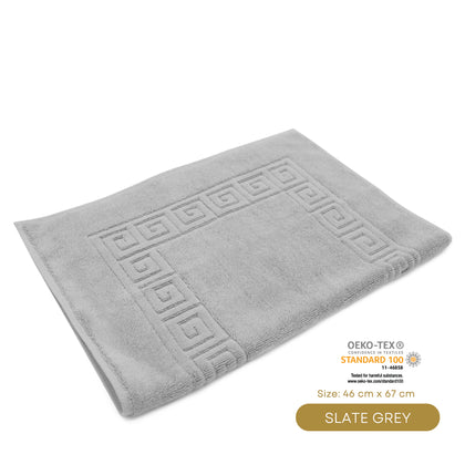 YUMEKO Sakura SPA Collection Bath Mat - Slate Grey