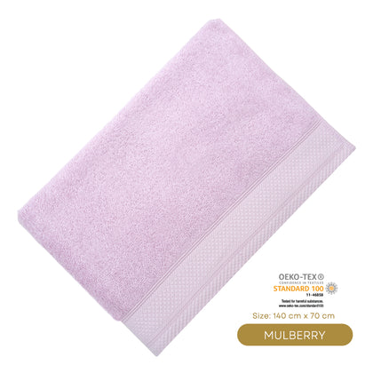 YUMEKO Sakura SPA Collection Bath Towel - Mulberry