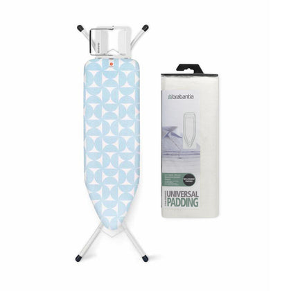 BRABANTIA Ironing Board B + Underlay Universal Padding