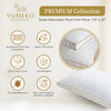YUMEKO Premium Collection Down Alternative Plush Feel Pillow - Medium Firm / Firm
