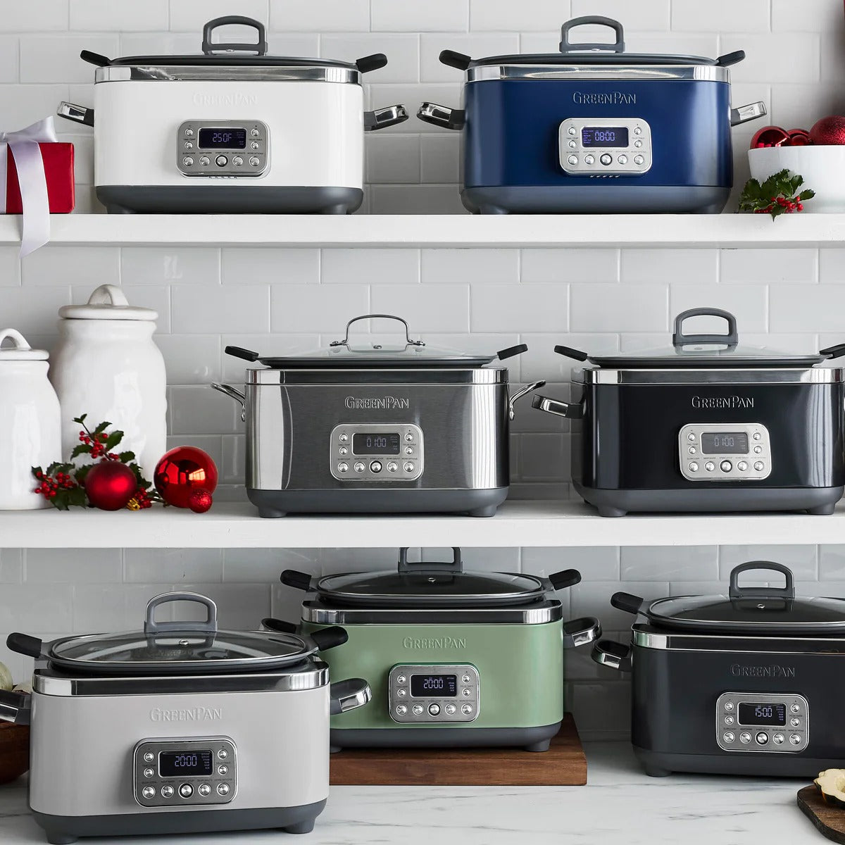 GREENPAN 6L Elite Multi-Function Slow Cooker