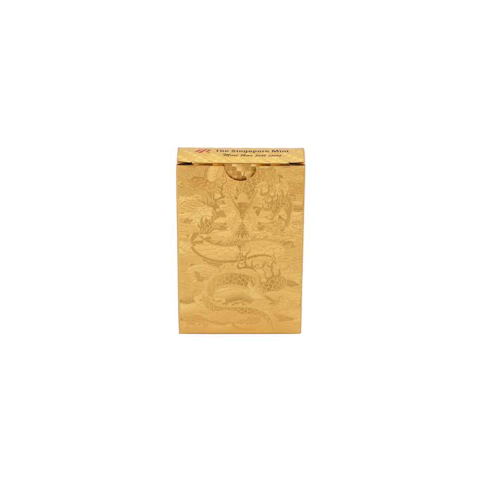 [The Singapore Mint] Majestic Dragon Gold Foil Playing Cards (Q902)