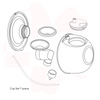Baby Express Silicone Handsfree Cup Set - 24Mm (00510)
