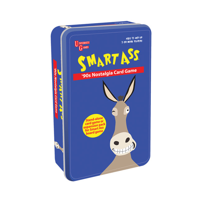 University Smart Ass 90s Nostalgia Tin Game