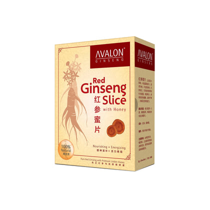 Avalon Red Ginseng Slice with Honey (20 sachets)