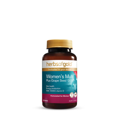 HERBS OF GOLD Women's Multi + 30 Tablets