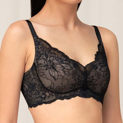 Triumph Spring Embroidery Non-Wired Padded Bra Fresh Honey – OG Singapore