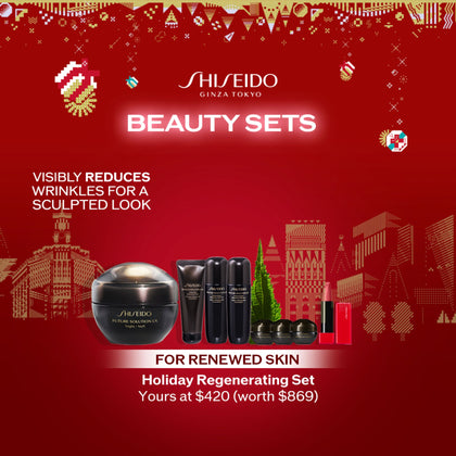 Shiseido Holiday Regenerating Set (worth $869)