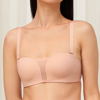 Triumph Flex Smart Non-Wired Detachable Bra - Soft Mauve