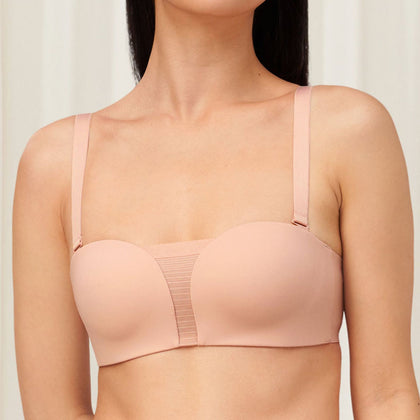 Triumph Flex Smart Non-Wired Detachable Bra Soft Mauve