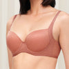 Triumph Signature Sheer Wired Padded Bra Toasted Almond