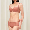 Triumph Signature Sheer Wired Padded Bra Toasted Almond