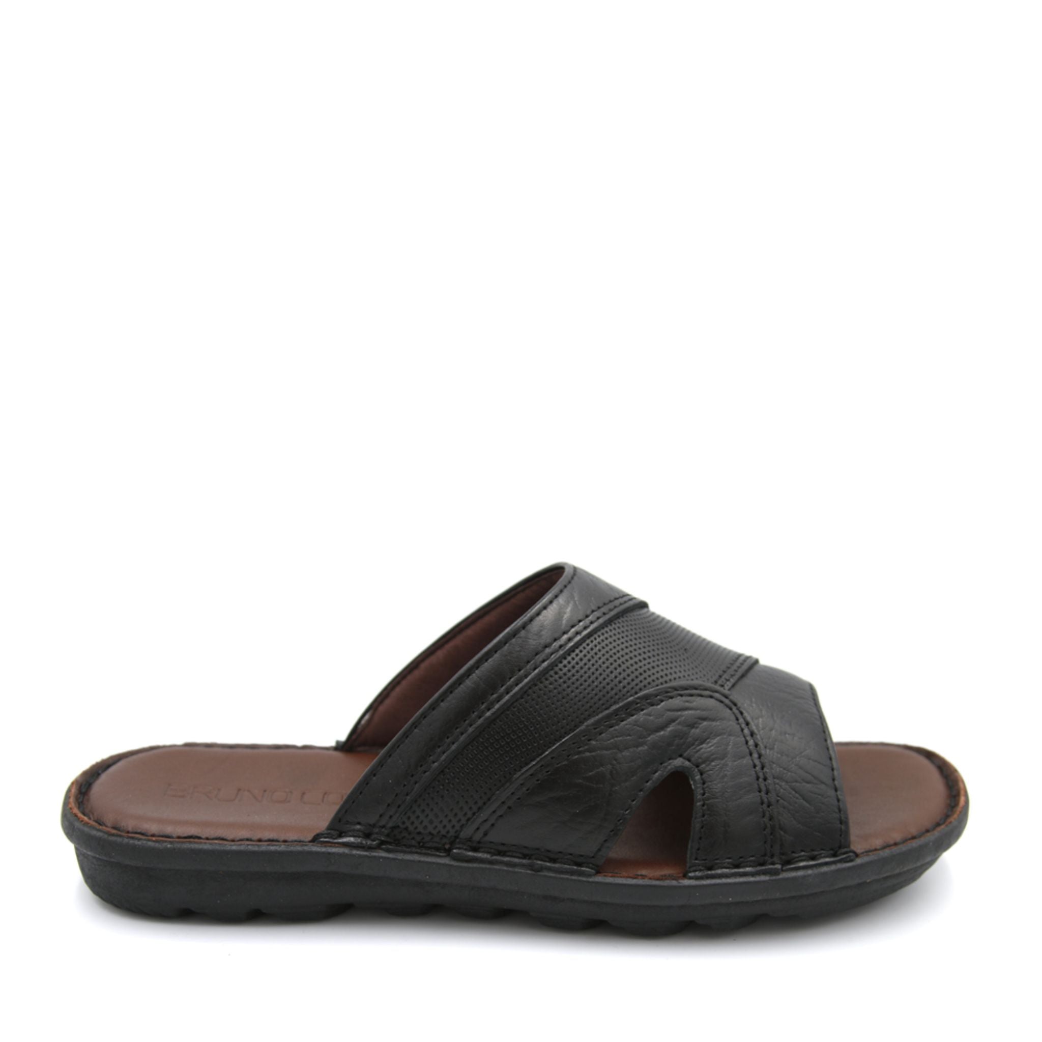 Bruno Co. Leather Sandals - Black