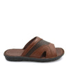 BRUNO CO. Leather Men's Sandals - DARWIN Brown