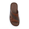 BRUNO CO. Leather Men's Sandals - DARWIN Brown