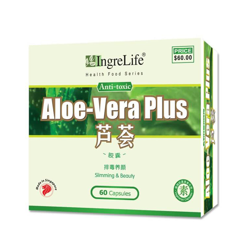 IngreLife Aloe-Vera Plus Anti-Toxis 60 Capsules