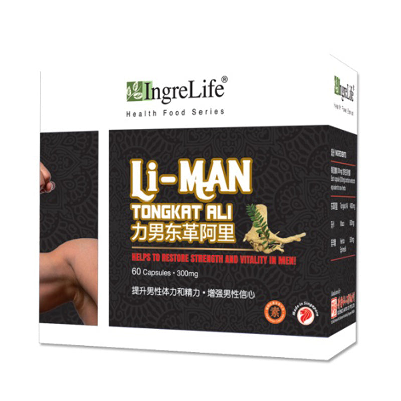 IngreLife Li-Man Tongkat Ali 60 Capsules