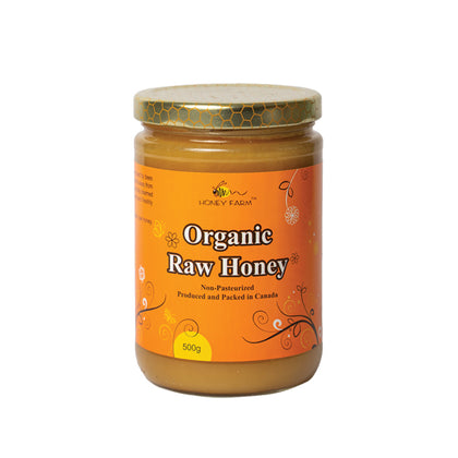 Honey Farm Organic Raw Honey 500g