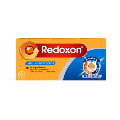 Redoxon Triple Action Effervescent Orange 30s