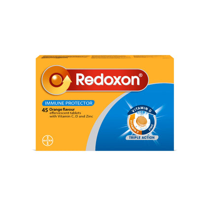 Redoxon Triple Action Effervescent Orange 45s